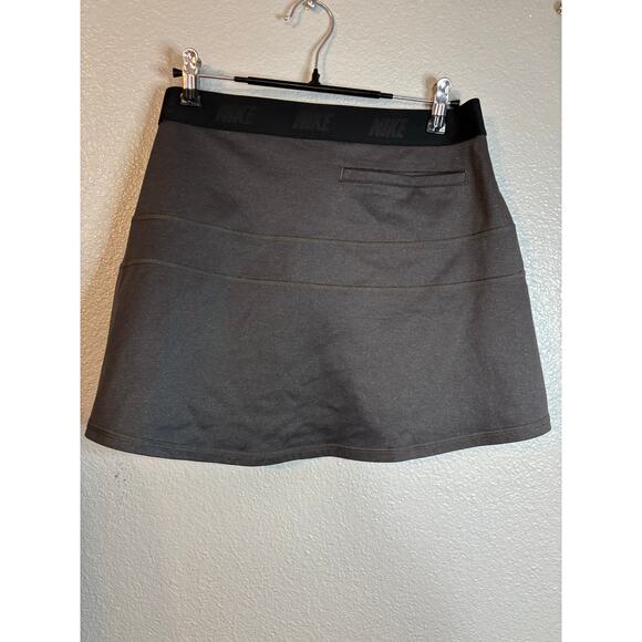 NIKE GOLF DRI FIT CASUAL ATHLETIC SKIRT WOMENS SIZE MEDIUM GRAY - Picture 2 of 4